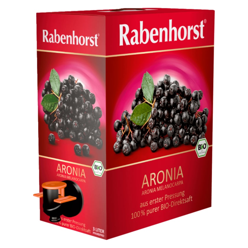 Rabenhorst Aronia Bio-Muttersaft 3l